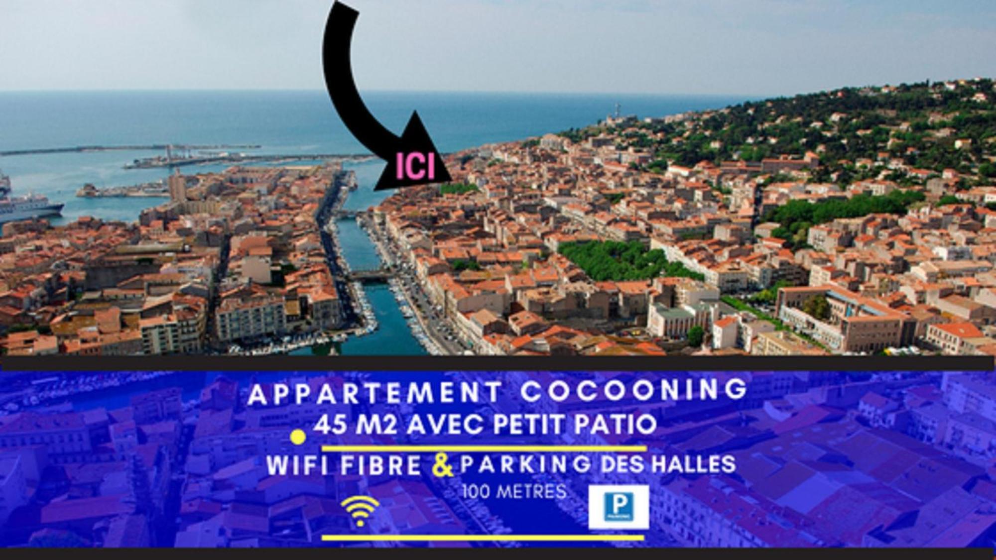 Splendide T2 Neuf Coocoonig Avec Patio * Sète